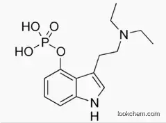Molecular Structure of 60480-02-6 (Phosphoric acid mono-[3-(2-diethylamino-ethyl)-1H-indol-4-yl] ester)